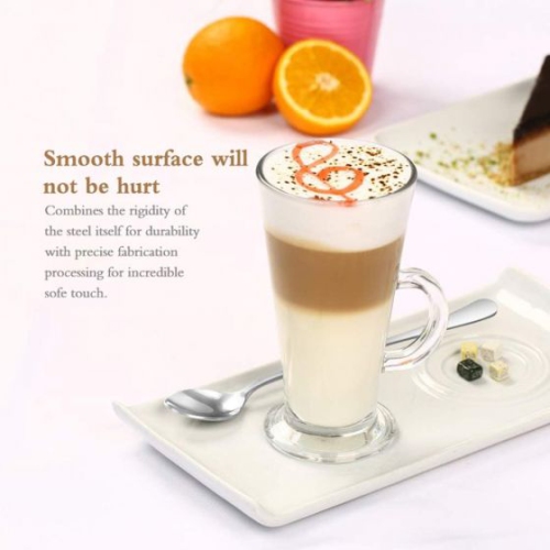 Long Handle Stirring Spoon, Ice Tea Coffee Spoon, Stainless Steel Cocktail Mixing Spoons