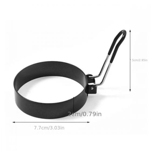 1Pc Stainless Steel Egg Shaper Egg Mold Cooking Tools Pancake Molds Ring