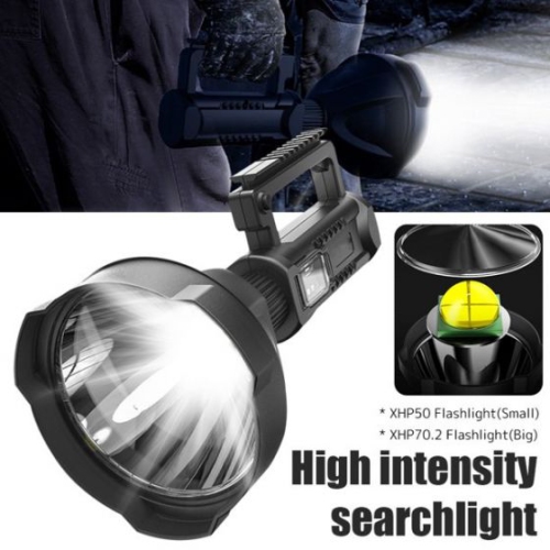 90000LM LED Flashlight USB Rechargeable Super Bright Tactical Torch Work Light
