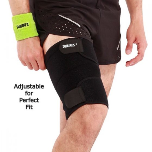 Adjustable Hamstring Compression Sleeve: Breathable Neoprene for Support and Comfort