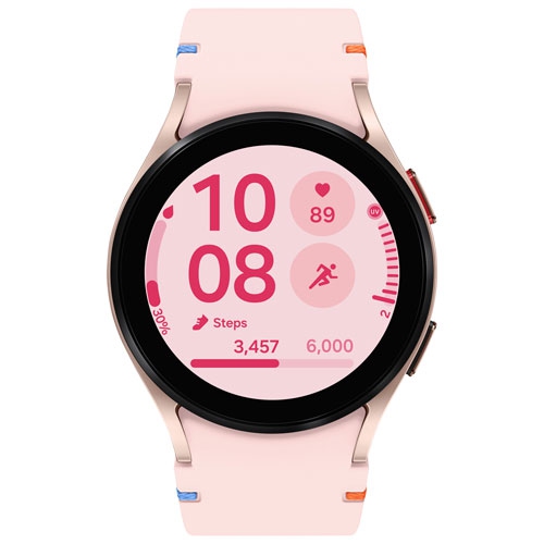 Boîte ouverte - montre intelligente 40 mm Galaxy Watch FE de Samsung avec moniteur de fréquence cardiaque - Rose doré