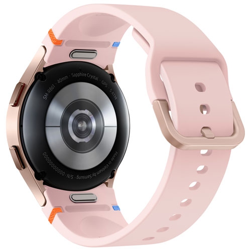 Boîte ouverte - montre intelligente 40 mm Galaxy Watch FE de Samsung avec moniteur de fréquence cardiaque - Rose doré