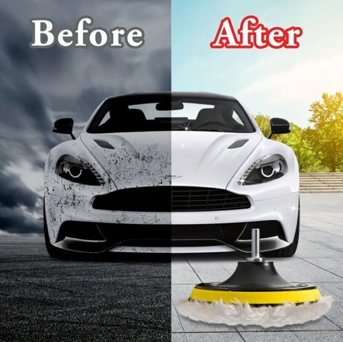 Car Polishing Buffing Pads Waxing Sponge Buffer Set Foam Polisher Kit for Drill