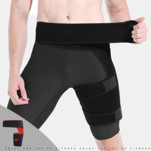 Hip Support Thigh Compression Wrap Femoral Head Pain Relief Adjustable Breathable