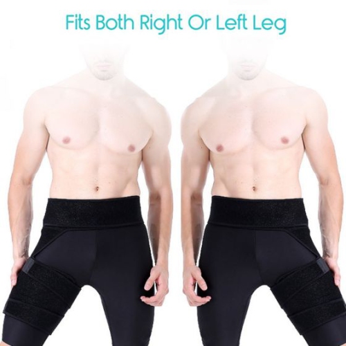 Hip Support Thigh Compression Wrap Femoral Head Pain Relief Adjustable Breathable