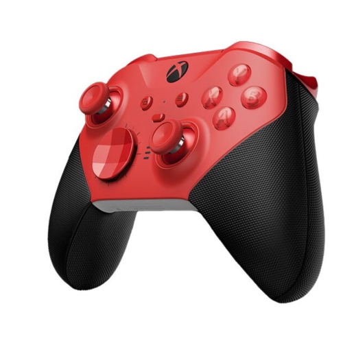 Boîte ouverte manette de jeu sans fil Xbox Elite Series 2 Core – Rouge – Xbox Series X|S, Xbox One, PC Windows, Android et iOS