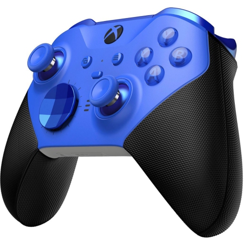 Boîte ouverte manette de jeu sans fil Xbox Elite Series 2 Core – Bleu – Xbox Series X|S, Xbox One, PC Windows, Android et iOS