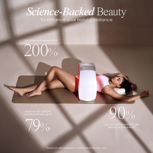 Project E Beauty Lumalux | Face & Body LED Light Therapy Device | 7 Color + Infrared Light Therapy | Anti-Aging | Pain Relief