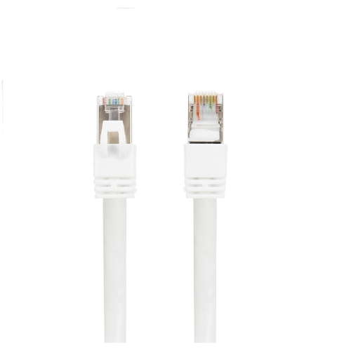 Cat6e Ethernet Cable, Outdoor&Indoor 10Gbps, Flat Internet RJ45 LAN Patch Cords, Solid High Speed Computer Wire With Clips