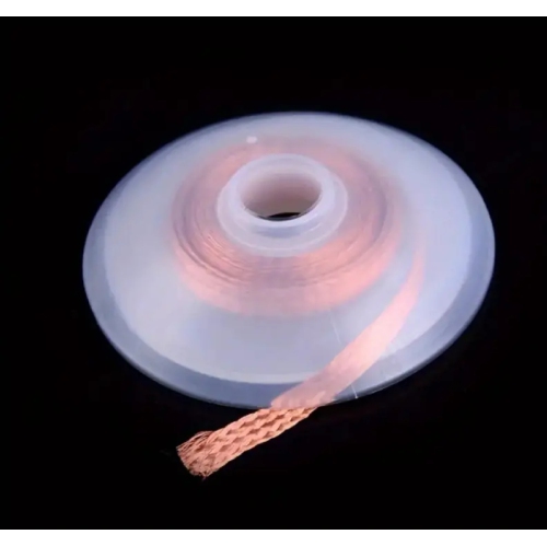 Solder Wick Braid Remover Tool, Pure Metal Desoldering Wick Wire Roll, No-Clean Solder Sucker For Electrical Component Disassembly