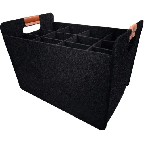 ISTAR 12 Bottle Wine Carrier Carry Case Glasses Vacation Picnic Dinner Party Travel Storage & Organizers for Toys, Shelves, Clothes