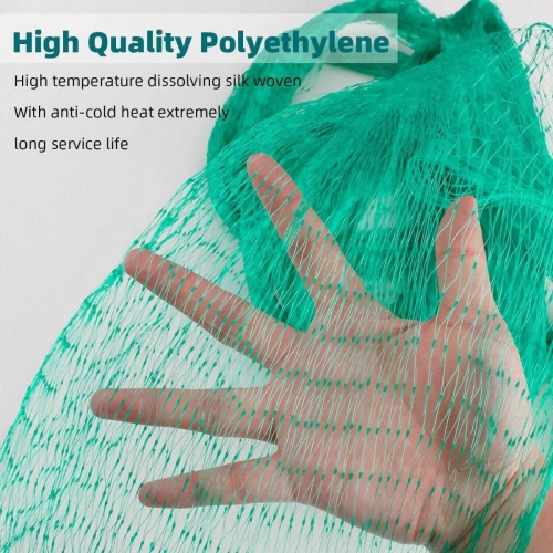 1 Pack Bird Netting - Ultra-Durable Mesh for Effective Garden Defense, Pond and Poultry Safeguard, High-Quality Knotted Net for Lawn, Fruit Trees,