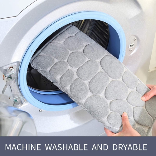 Tapis de bain et tapis – décoration de salle de bain antidérapante et super absorbante