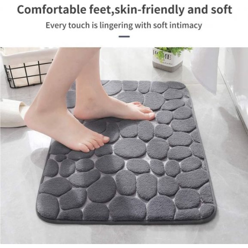 Tapis de bain et tapis – décoration de salle de bain antidérapante et super absorbante