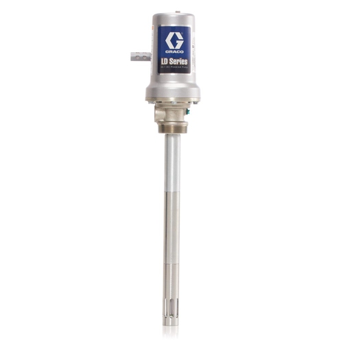 GRACO  24G600 Ld Series Air-Powered 50:1 Universal Grease Pump for 35 Lb Drum, Black/grey