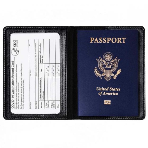 Passport Holder- Black People love our passport and vaccine card holder
