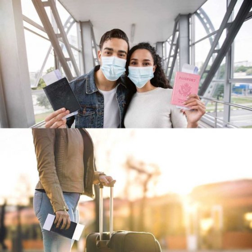 Passport Holder- Black People love our passport and vaccine card holder