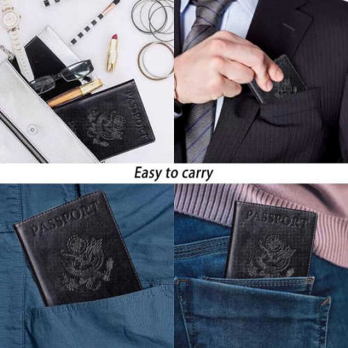 Passport Holder- Black People love our passport and vaccine card holder