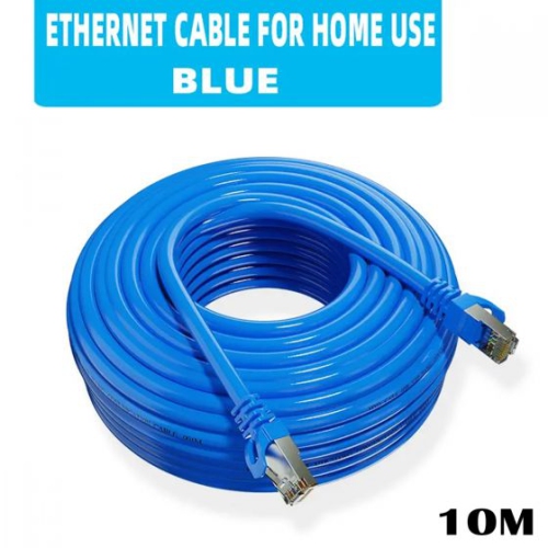 Image 1 de 8.. Câble Ethernet haute vitesse RJ45 CAT6E/Cat 6 pour Internet haute vitesse, connexion durable pour jouer, diffuser du contenu en continu et plus encore
