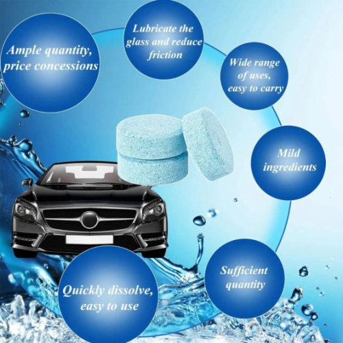 Car Windshield Cleaner Wiper Glass Washer Auto Dirt Windscreen Cleaning Tablets