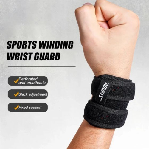 Neoprene Wrist Brace Sleeve Flexible cuff for easy wearing providing wrist pain relief