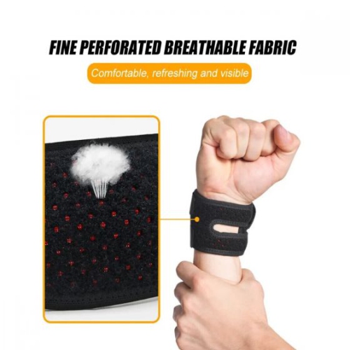 Neoprene Wrist Brace Sleeve Flexible cuff for easy wearing providing wrist pain relief