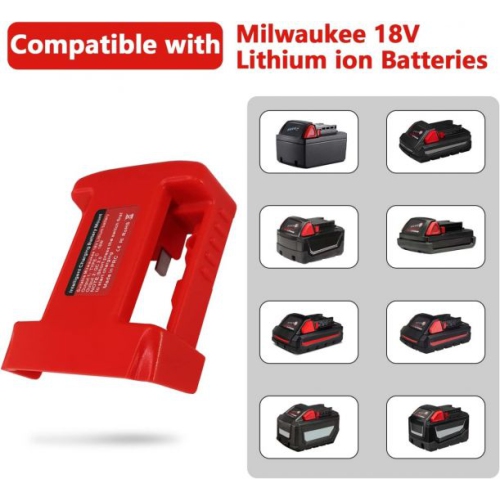 Milwaukee M18 Battery USB Charger Adapter - Fast Charging & Portable