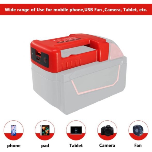 Milwaukee M18 Battery USB Charger Adapter - Fast Charging & Portable