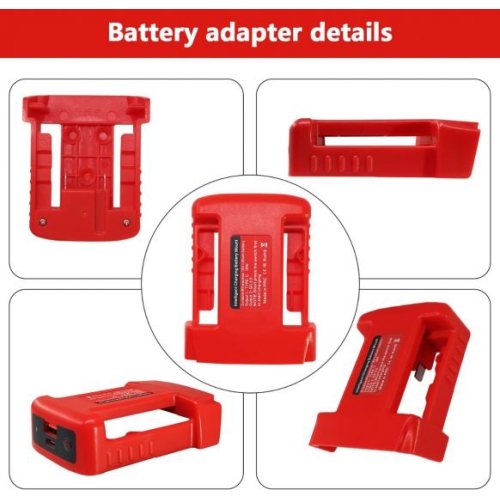 Milwaukee M18 Battery USB Charger Adapter - Fast Charging & Portable
