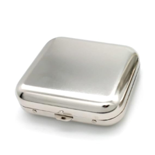 Ashtray Metal Square Pocket Ashtray Metal Ash Tray Pocket Ashtrays with Lids Portable Ashtray