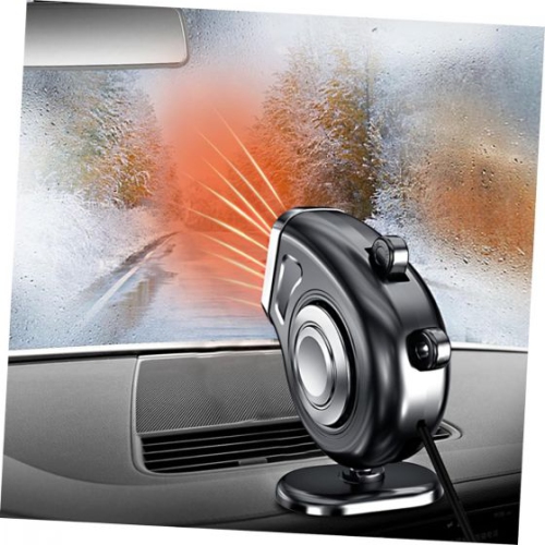 360° Adjustable Car Rear Seat Heater - Rapid Frost Removal & Efficient Ceramic Heating