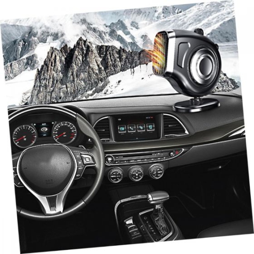 360° Adjustable Car Rear Seat Heater - Rapid Frost Removal & Efficient Ceramic Heating