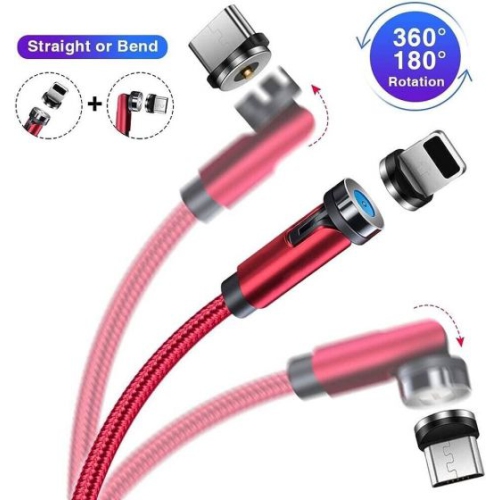 Magnetic Charging Cable, 10-In-1 Micro USB Multi-Cable Charger Charging Cables