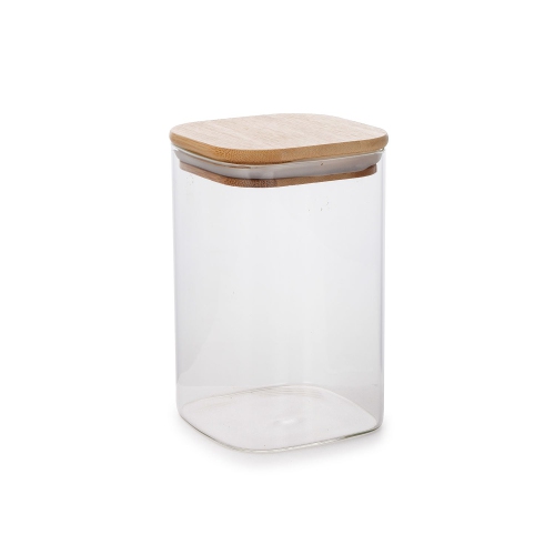 Jessar - Set of 4 Borosilicate Glass Storage Containers, 950ml Capacity
