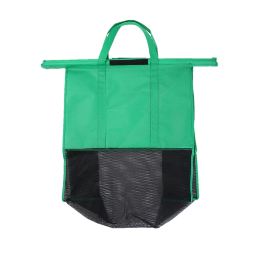Reusable Grocery Trolley Bags ,Foldable shopping bag, shopping bag suitable for all standard shopping trolleys, turquoise, shopping bag, shopping