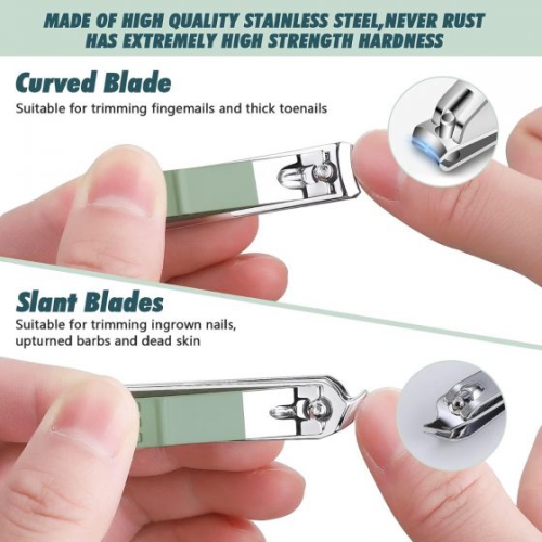 Nail Clippers set, 16 in 1 Nail Clippers Pedicure Manicure Set Beauty Tool with Portable Holding Bag Case for Adult Travel or Home