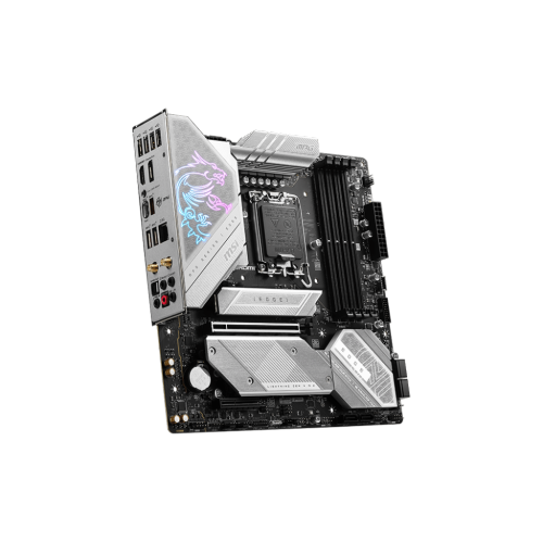 MSI MPG B760M EDGE TI WIFI LGA 1700 Intel B760 SATA 6Gb/s DDR5 Micro ATX Motherboard 14th/ 13th/ 12th Gen Processors PCI-E x16 slot 3x M.2 2.5Gbps