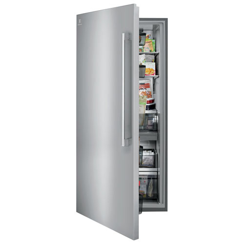 Electrolux 19 Cu. Ft. Frost-Free Upright Single Door Freezer - Stainless Steel