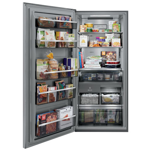 Electrolux 19 Cu. Ft. Frost-Free Upright Single Door Freezer - Stainless Steel