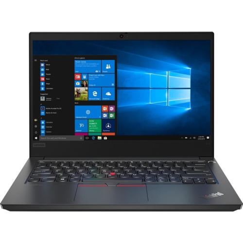 Lenovo Thinkpad E14 Gen 2 14" FHD Intel i5-1135G7 8GB RAM 256GB SSD Window 10 Pro Black Refurbished Good by LENOVO - Refurbished condition - CA$324.89