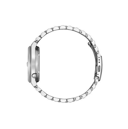 Montre automatique pour hommes « TSUYOSA » 40&nbsp;mm avec boîtier et bracelet en acier inoxydable argenté et cadran sarcelle de Citizen