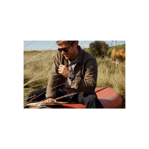 Montre pour hommes Eco-Drive édition limitée Promaster Geo Trekker de Citizen 46 mm avec boîtier et bracelet en acier inoxydable gris et cadran