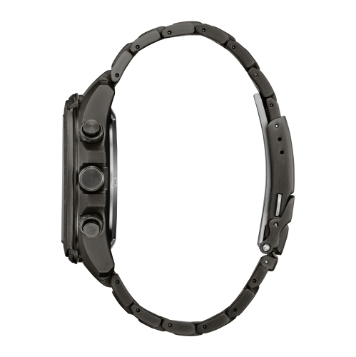 Citizen Mens Promaster Land Limited Edition Eco-Drive Watch 43.9mm Grey Stainless Steel Case and Bracelet with Grey Dial