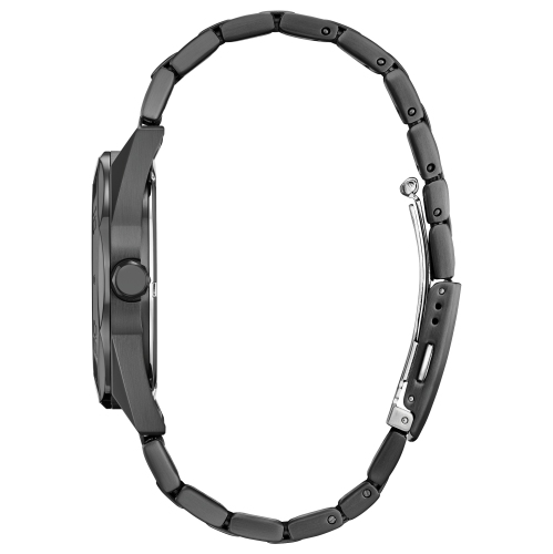 Montre pour hommes Weekender Eco-Drive de Citizen avec boîtier et bracelet en inox gris 41 mm et cadran gris