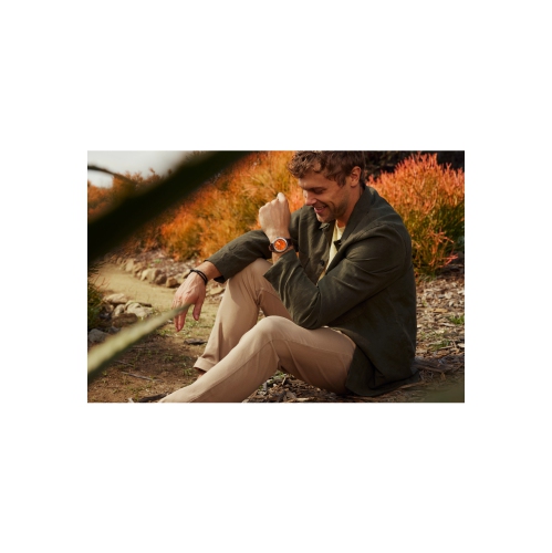 Montre pour hommes Brycen Eco-Drive 41&nbsp;mm avec boîtier et bracelet en super titane argenté et cadran noir de Citizen