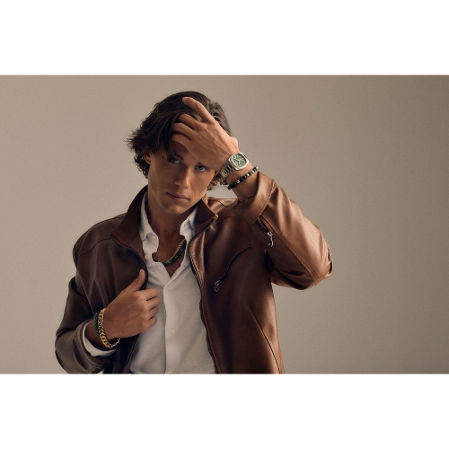 Bulova Mens Super Seville Precisionist Watch 37.5mm Silver-Tone Stainless Steel Case and Bracelet with Green Dial