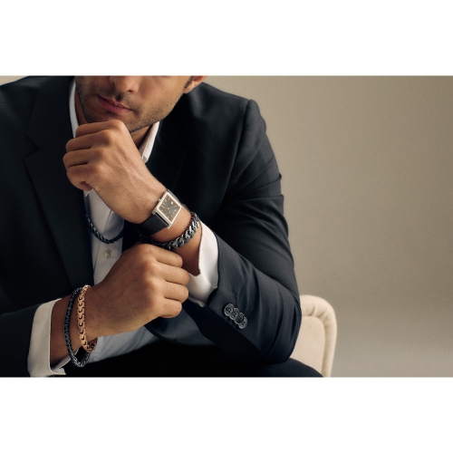 Bulova Mens Classic Quartz Watch 29mm Silver-Tone Stainless Steel Case Gray Leather Strap with Gray Dial