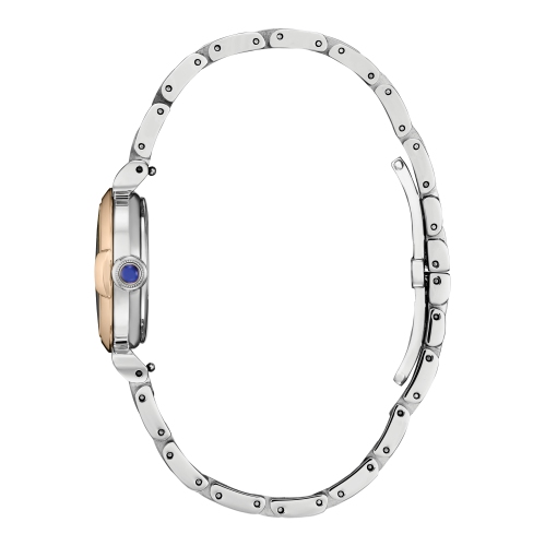 Citizen Ladies Citizen L Mae Eco-Drive Watch 26mm Two-Tone Rose Gold-Tone Stainless Steel Case and Bracelet with White Dial