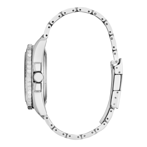 Citizen Mens Sport Automatic Automatic Watch 42mm Silver-Tone Stainless Steel Case and Bracelet with Light Blue Dial