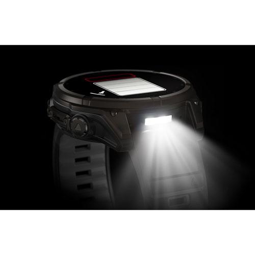 Garmin fēnix 8 47mm Sapphire Solar Bluetooth Multisport Smartwatch - Black/Carbon Grey